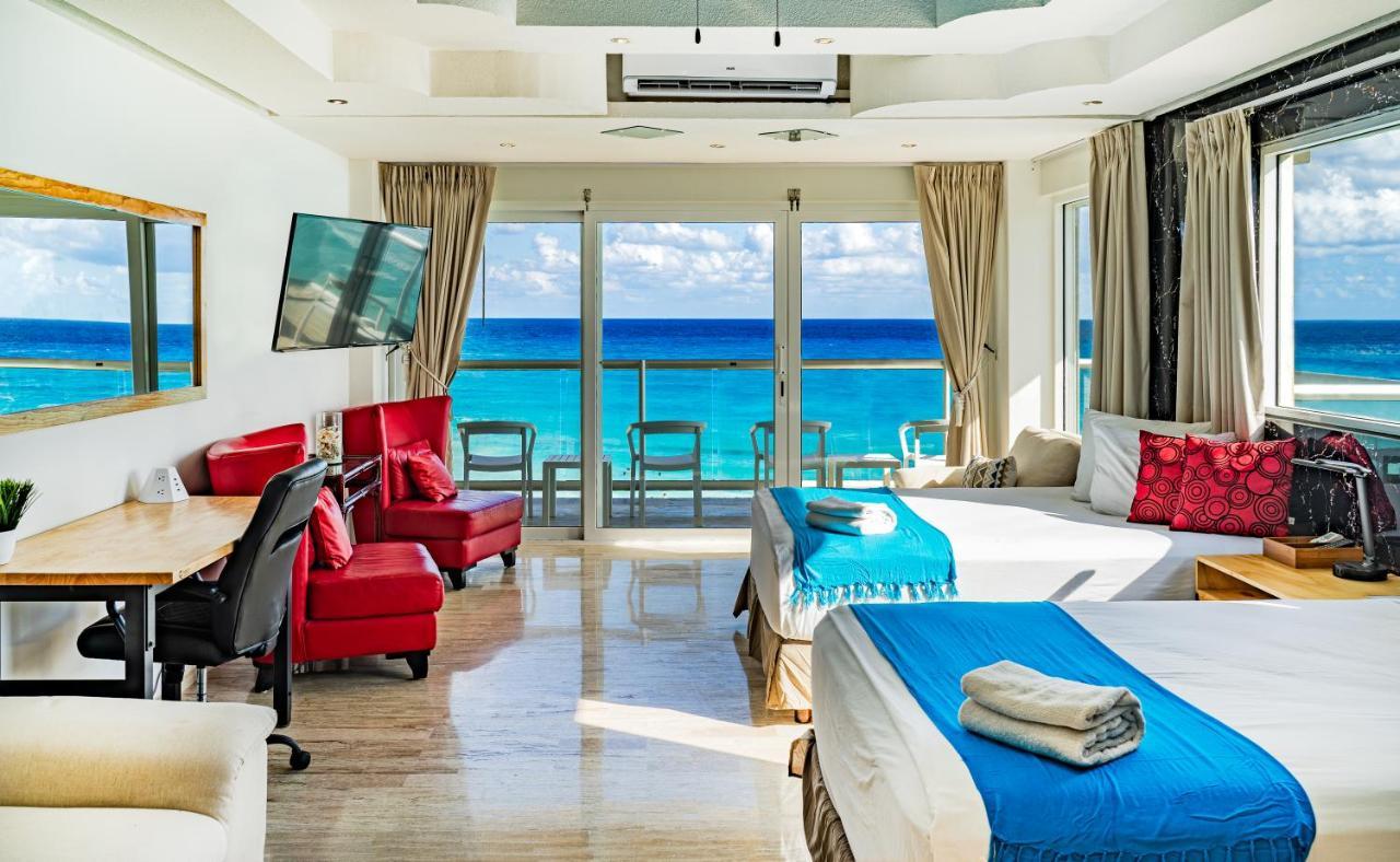 Paradise Beachfront & Nightlife Heart Cancún Esterno foto