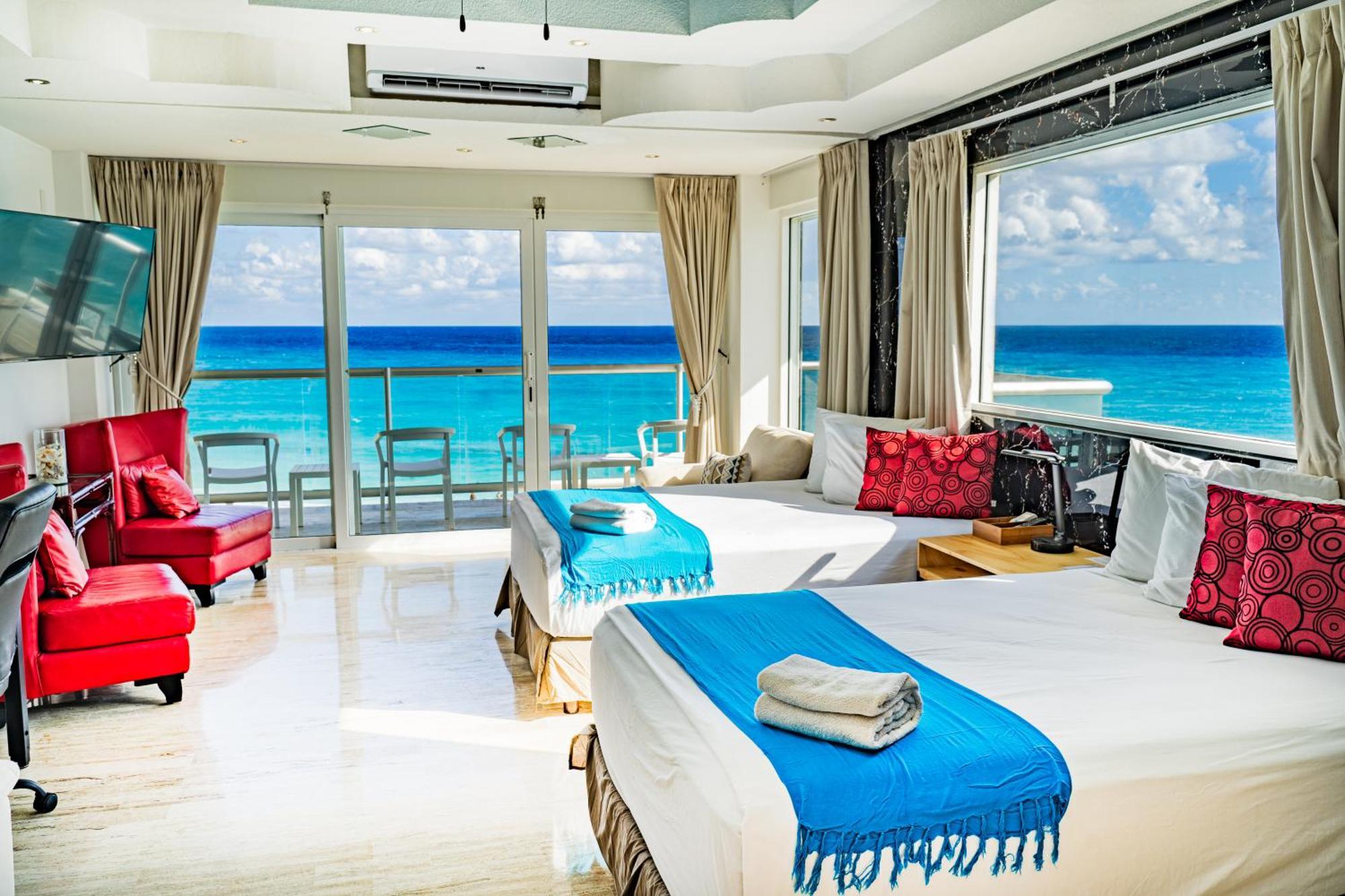 Paradise Beachfront & Nightlife Heart Cancún Esterno foto