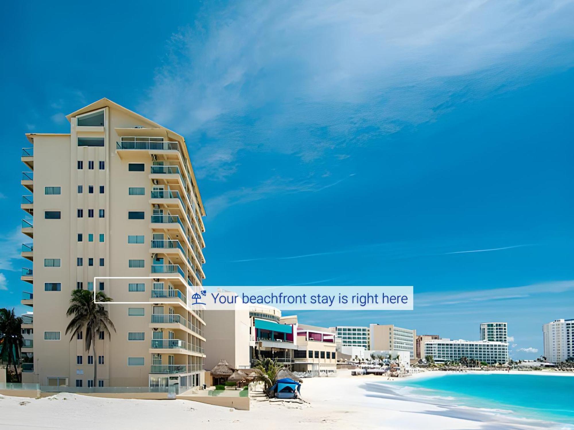 Paradise Beachfront & Nightlife Heart Cancún Esterno foto
